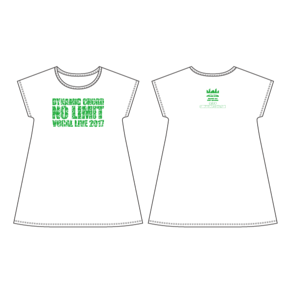 ワンピースTシャツ ver.apple-polisher LIGHTカラー/SHADOWカラー