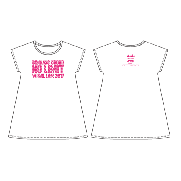 ワンピースTシャツ ver.[rêve parfait] LIGHTカラー/SHADOWカラー